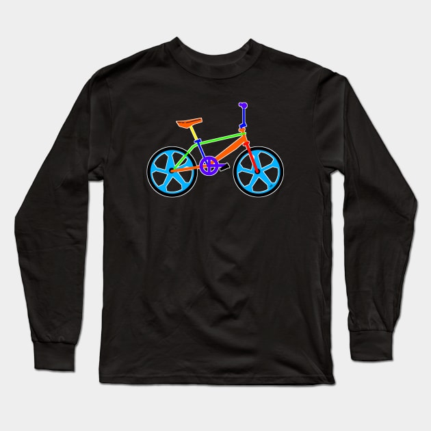 BMX Long Sleeve T-Shirt by vincentjnewman